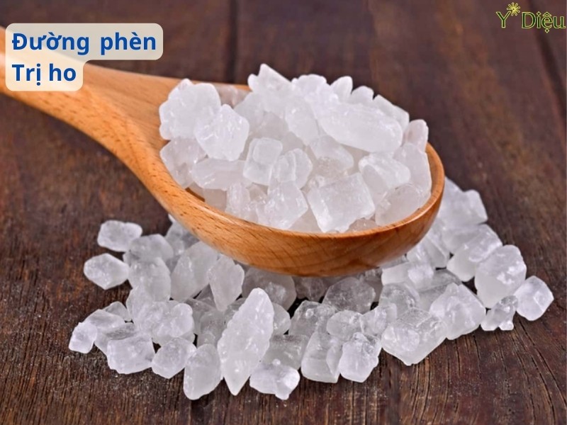 Tắc chưng đường phèn làm dịu niêm mạc họng và giúp làm mềm đờm.